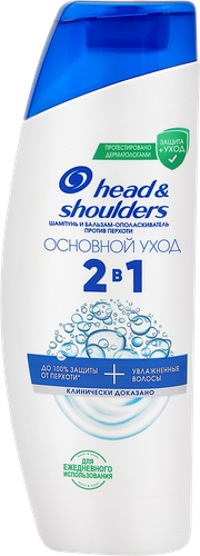 Шампунь-бальзам против перхоти HEAD&SHOULDERS Ментол 2в1, 330мл, картинка