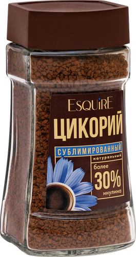Цикорий растворимый ЕSQUIRE сублимированный, 85г, крупный план