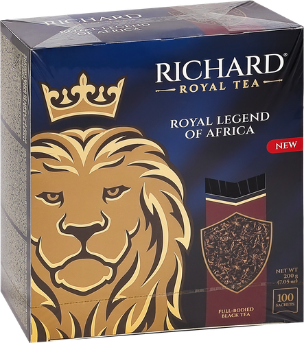 Чай черный RICHARD ROYAL Legend Of Africa, 100п, фотография