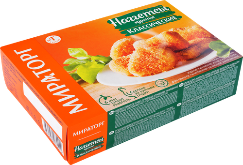 Наггетсы куриные МИРАТОРГ Классические, 250г, фотография