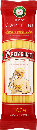 Макароны MALTAGLIATI Capellini № 002, 450г, вид