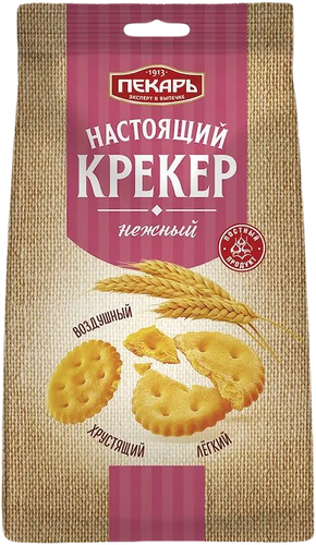 Крекер ПЕКАРЬ Нежный, 220г, фотография