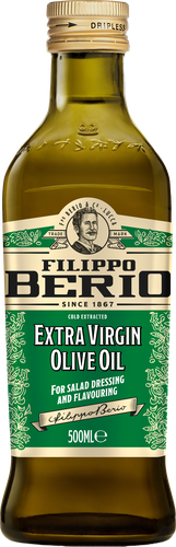 Масло оливковое FILIPPO BERIO Extra Virgin, 500мл, вид