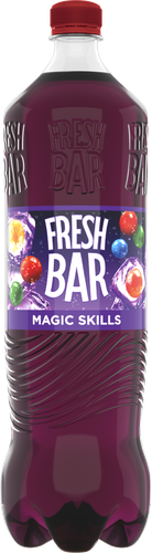 Напиток FRESH BAR Magic Skills со вкусом черники и черной смородины сильногазированный, 1.5л, вид