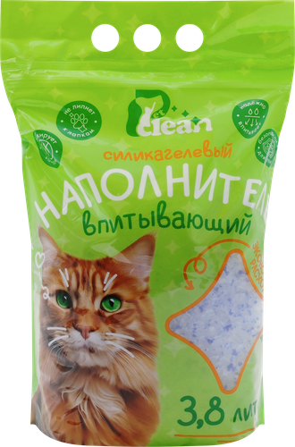 Наполнитель силикагелевый для кошачьего туалета ПЕТКЛИН, 3,8л, изображение