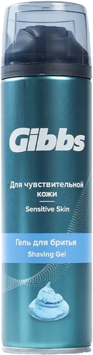 Гель для бритья GIBBS Sensitive, 200мл, изображение