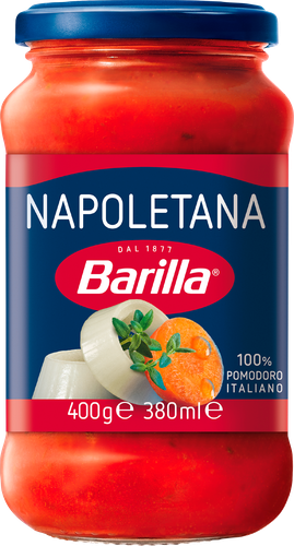 Соус томатный BARILLA Napoletana, с овощами, 400г, крупный план