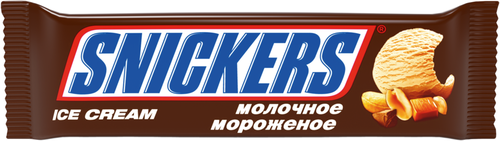 Мороженое SNICKERS Молочное, без змж, батончик, 48г, фотография