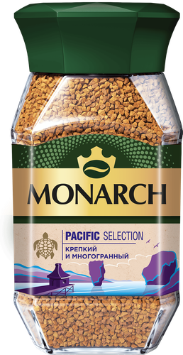 Кофе растворимый МОНАРХ Пасифик Селекшен, 150г, вид