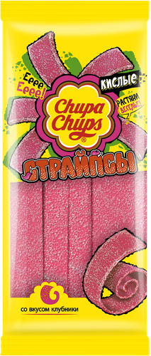 Мармелад CHUPA CHUPS Страйпсы, 120г, изображение
