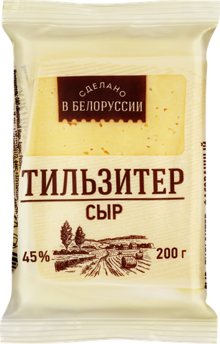 Сыр Тильзитер 45%, 400г, фото