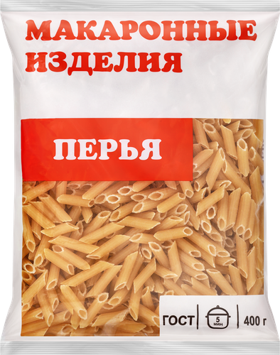 Макароны Перья, группа В, 400г, картинка