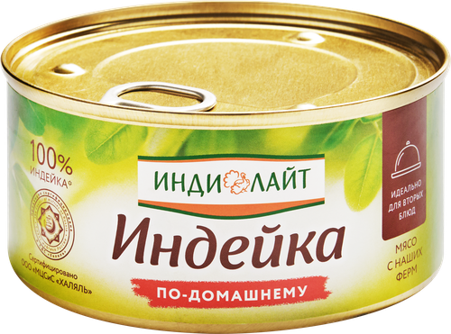 Индейка в желе ИНДИЛАЙТ По-домашнему, 325г, картинка