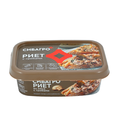 Риет СИБАГРО с грибами, 150г, изображение