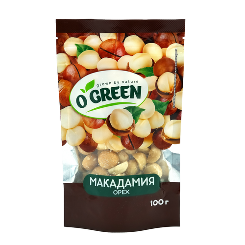 Орех Макадамия O`Green п/п 100г., картинка