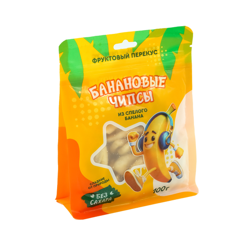 Чипсы банановые 100г., вид