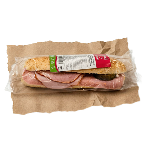 Багет ФУД ЭКСПРЕСС Геркулес мини, 125г, вид