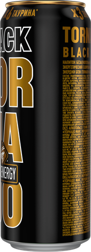 Энергетический напиток  TORNADO MAX ENERGY Black ж/б 0,45л., фото