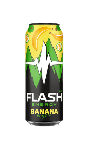 Энергетический напиток FLASH UP ENERGY Банан-фейхоа ж/б 0,45л., картинка