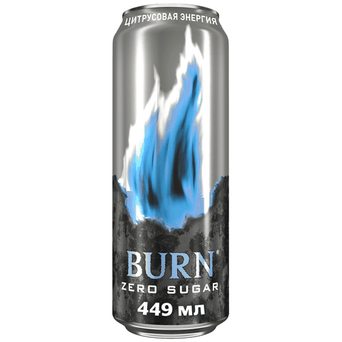 Энергетический напиток BURN Цитрусовая энергия без сахара ж/б 0,449л., вид