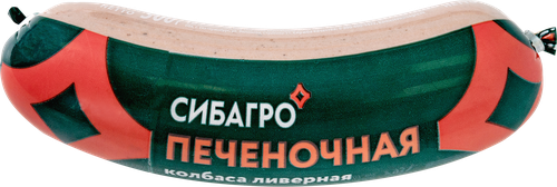 Колбаса ливерная СИБАГРО Печеночная, 300г, фото