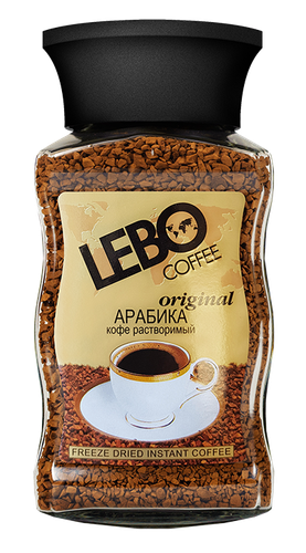 Кофе растворимый LEBO Original ст/б 100г., детальное фото