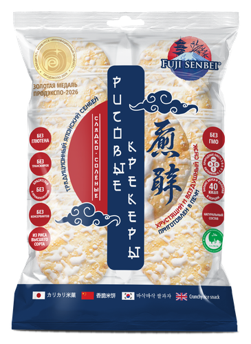 Рисовые крекеры сладко-соленые FUJI SENBEI, 106г., фото