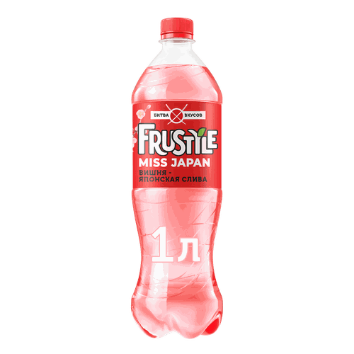 Напиток б/а FRUSTYLE Вишня-Японская слива сильногазированный п/б 1л., вид