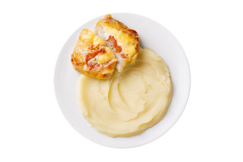 Мясо по-французски КИТЫ ЕДЫ с картофельным пюре 250г, шт., фотография