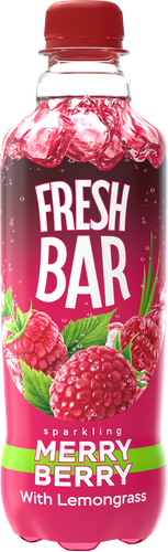 Напиток б/а FRESH BAR Мерри Берри газированный п/б 0,48л., вид
