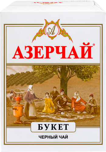 Чай черный АЗЕРЧАЙ байховый Букет к/у 100г., фото