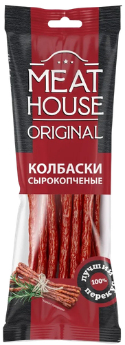 Колбаски с/к Кнуты классические 60г. МИТ ХАУС ОРИДЖИНАЛ, вид