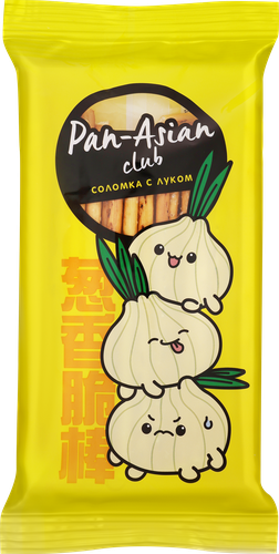 Соломка с луком PAN ASIAN ф/п 100г., изображение