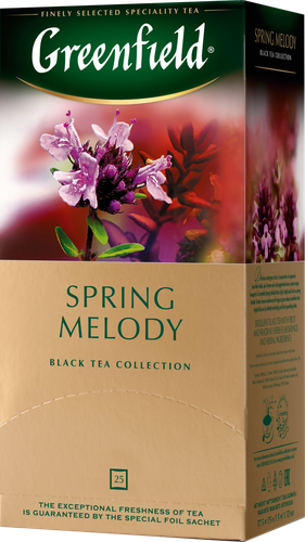 Чай черный GREENFIELD Spring Melody, 25пак, вид