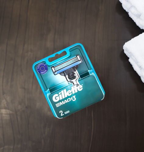 Кассеты GILLETTE Mach-3, 2шт, картинка