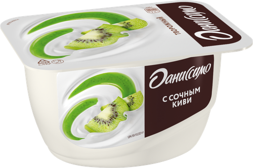 Продукт творожный ДАНИССИМО с киви 5,5%, без змж, 130г, фото