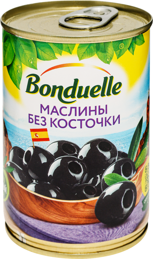 Маслины без косточки БОНДЮЭЛЬ, 314мл, превью