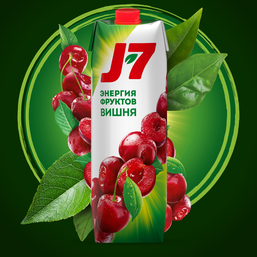 Нектар J7 Вишня осветленный, 0.97л, изображение