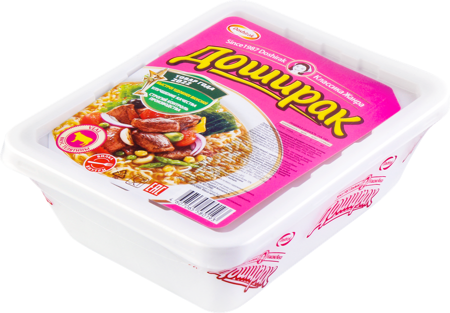 Лапша ДОШИРАК со вкусом телятины, 90г, превью