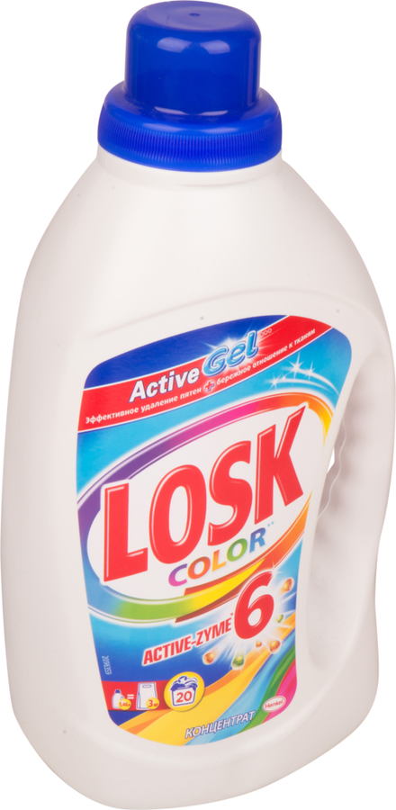 Гель для стирки цветного белья ЛОСК Color, 1.3л, предпросмотр