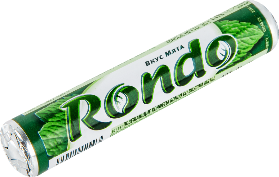 Конфеты освежающие RONDO Мята с ароматом мяты, 30г, предпросмотр