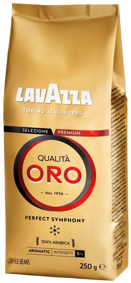 Кофе зерновой LAVAZZA Qualita ORO натуральный жареный, 250г, превью