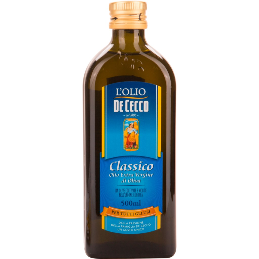 Масло оливковое DE CECCO Classico нерафинированное, 500мл, превью