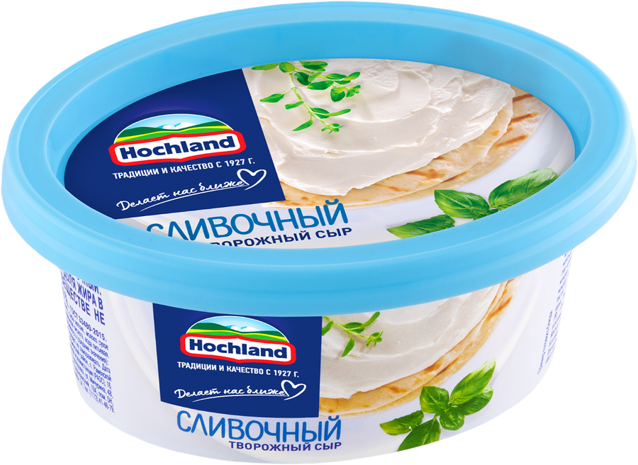 Сыр творожный HOCHLAND сливочный 60%, без змж, 140г, превью