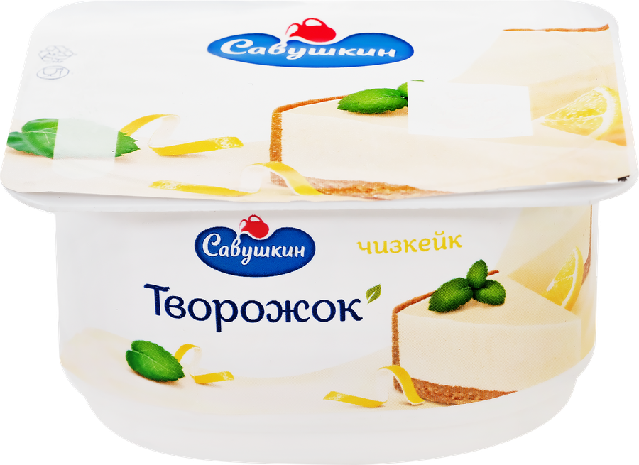 Творожок САВУШКИН Чизкейк 3,5%, без змж, 120г, превью