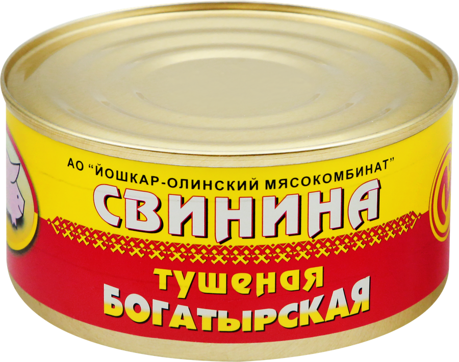 Свинина тушеная ЙОШКАР-ОЛИНСКИЙ МК высший сорт, ГОСТ, 325г, превью