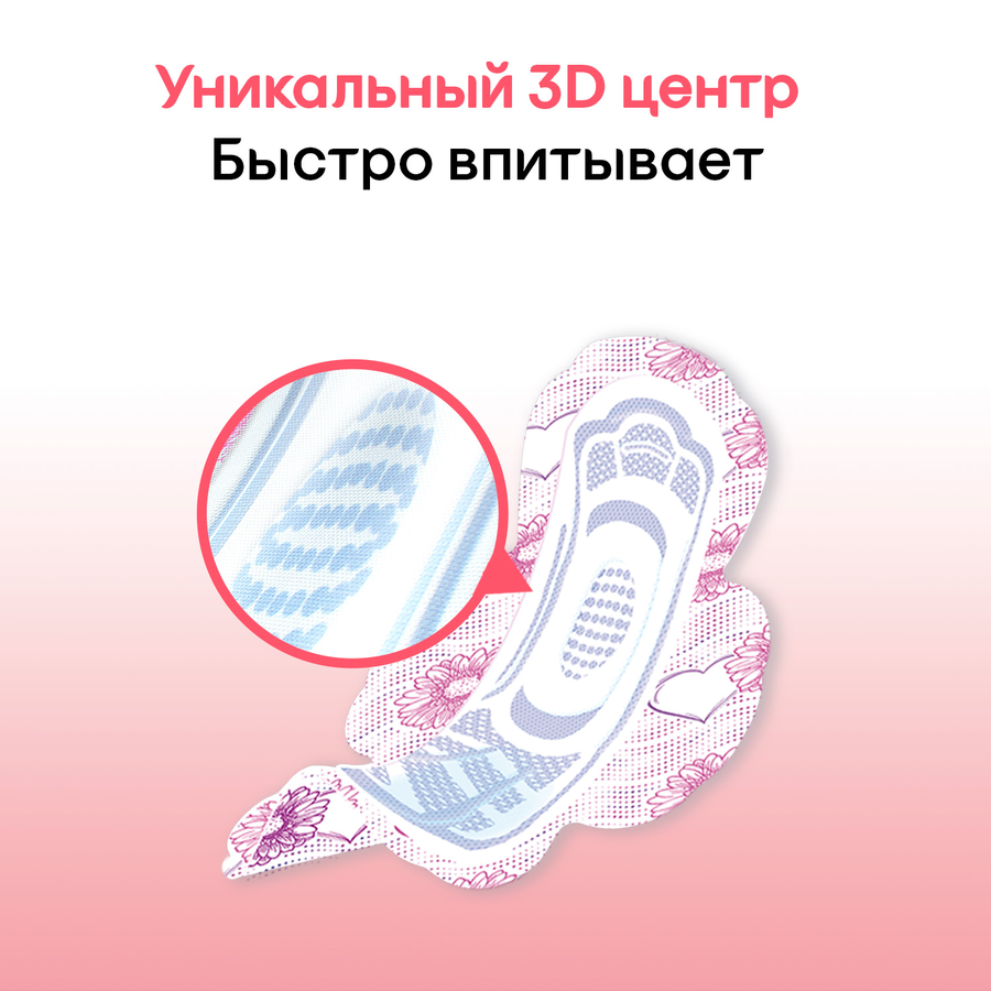 Прокладки KOTEX Normal Ultra Dry&Soft Absorbent Ultra с крылышками, 10шт, предпросмотр