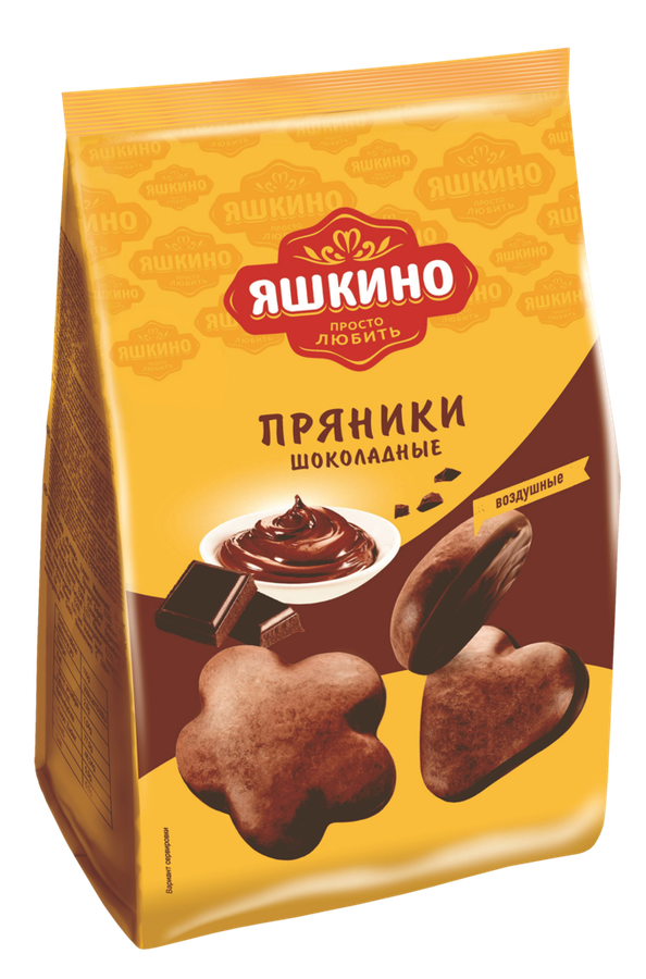 Пряники ЯШКИНО Шоколадные, 350г, предпросмотр