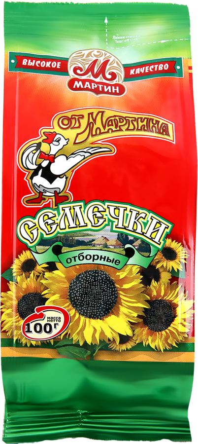 Семечки ОТ МАРТИНА отборные, 100г, превью