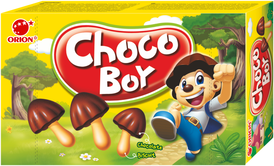 Печенье ORION Choco Boy бисквит с шоколадом, 45г, превью